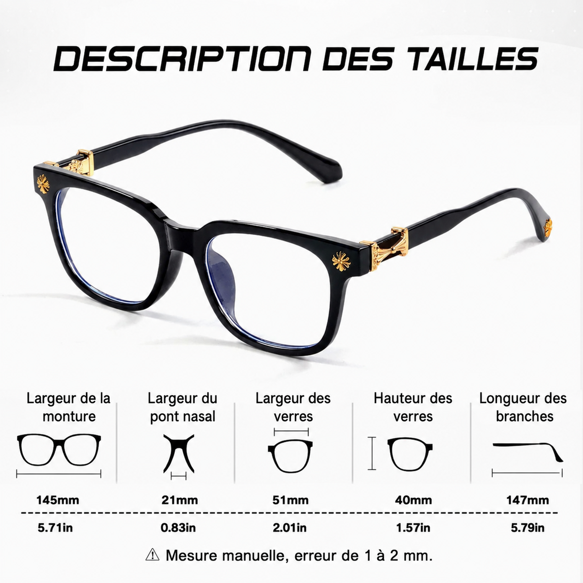 Lunettes anti-lumière bleu